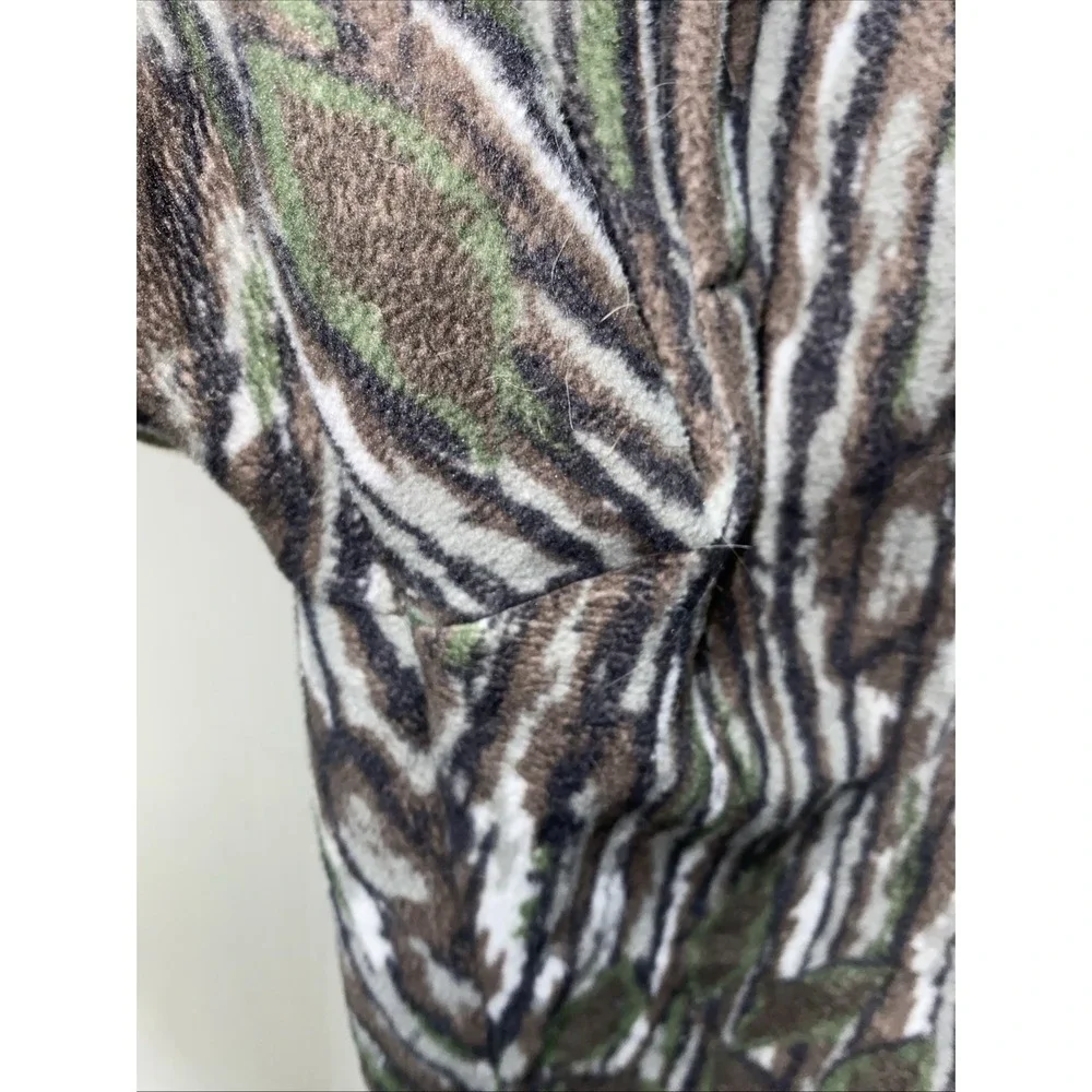 World Famous Sports Large Javket & Pants Fleece Camo Set Made In The USA Hunting